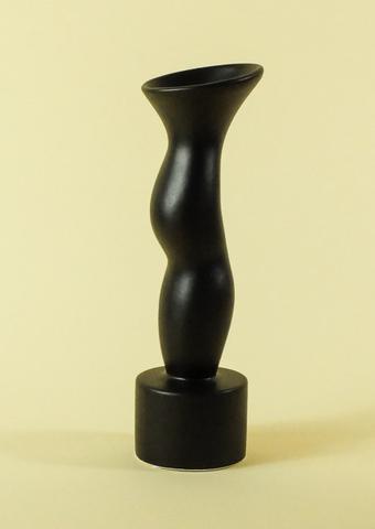 Váza Rometti Jazz Clarino černá - 1