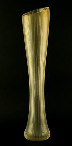 Skleněná váza Sfumati Tabacco 60 cm - 1