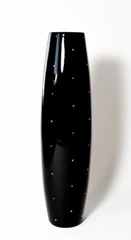 Ručně vyrobená keramická váza Glare Swarovski - 1